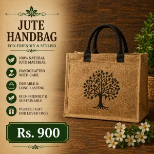 Jute Handbag – Eco-Friendly & Stylish