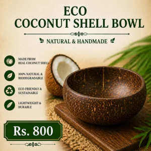 Coconut Shell Bowl – Eco-Friendly Handmade Bowl
