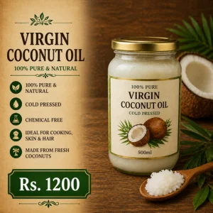 Virgin Coconut Oil – 100% Pure & Natural