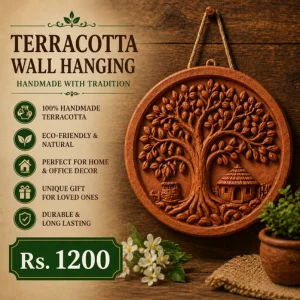 Terracotta Wall Hanging – Handmade Traditional Decor